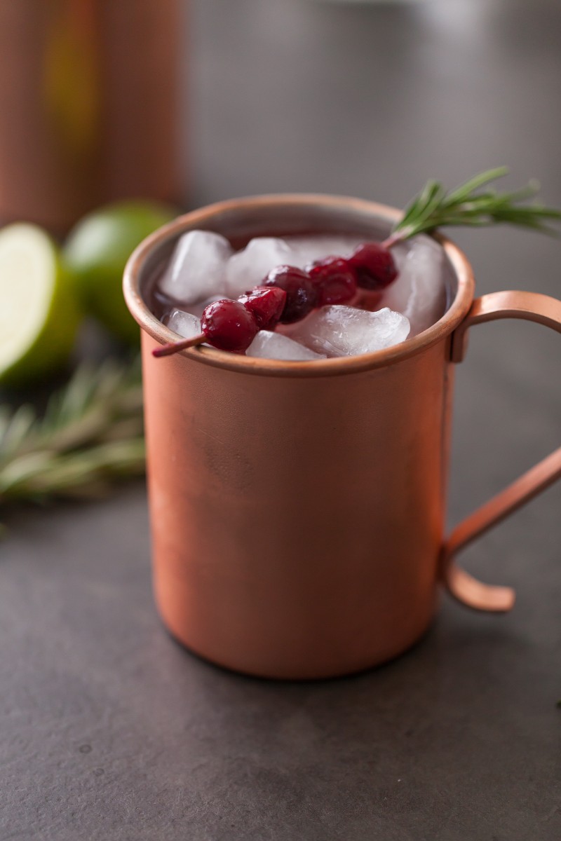 cranberry moscow mule