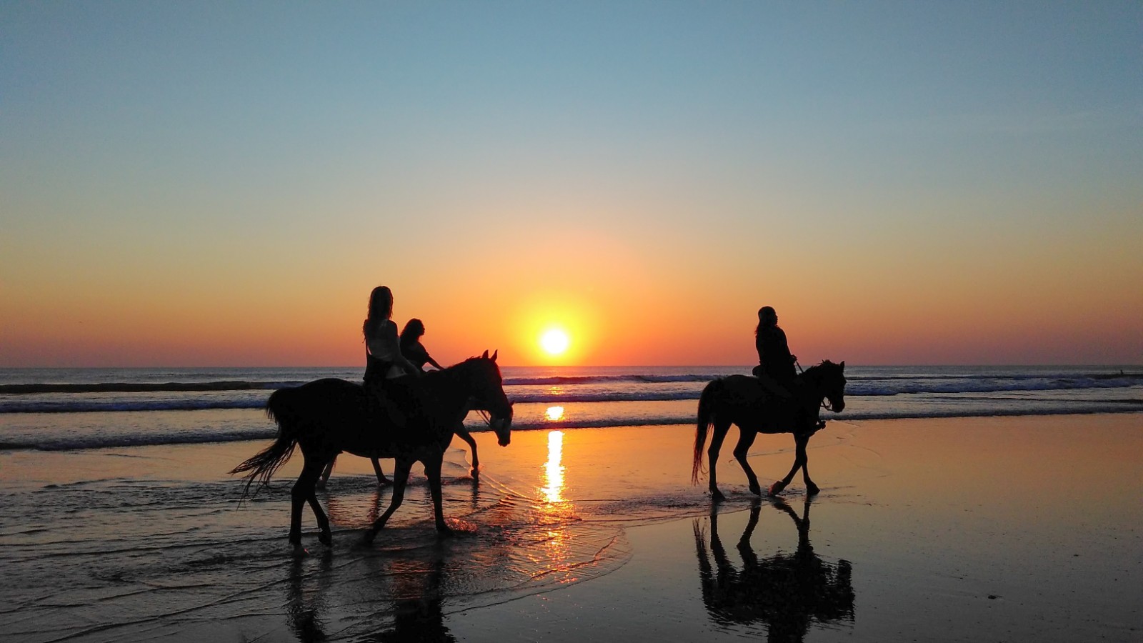 paseo a caballo sunset 2